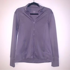 Purple Athletic Zip Up